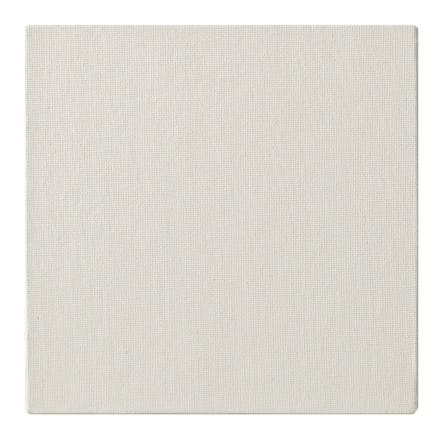 Canvas karton Clairfontaine gecoat 15x15cm wit