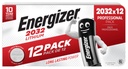Batterij Energizer CR2032 Lithium 12st