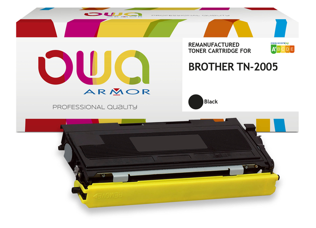 Toner OWA  alternatief tbv Brother TN-2005 zwart jumbo