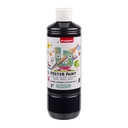 Plakkaatverf Bruynzeel fles à 500ml zwart