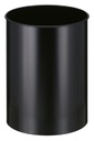 Papierbak Vepabins rond Ø33.5cm 30 liter zwart