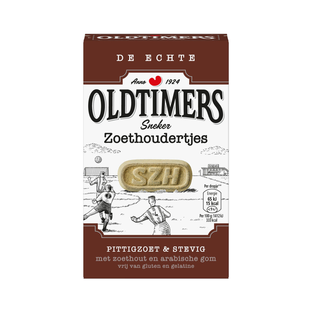 Drop Oldtimers Sneker zoethoudertjes doos 235gr