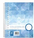 Collegeblok WORK A5 lijn 17-gaats 160 pagina's 70gr