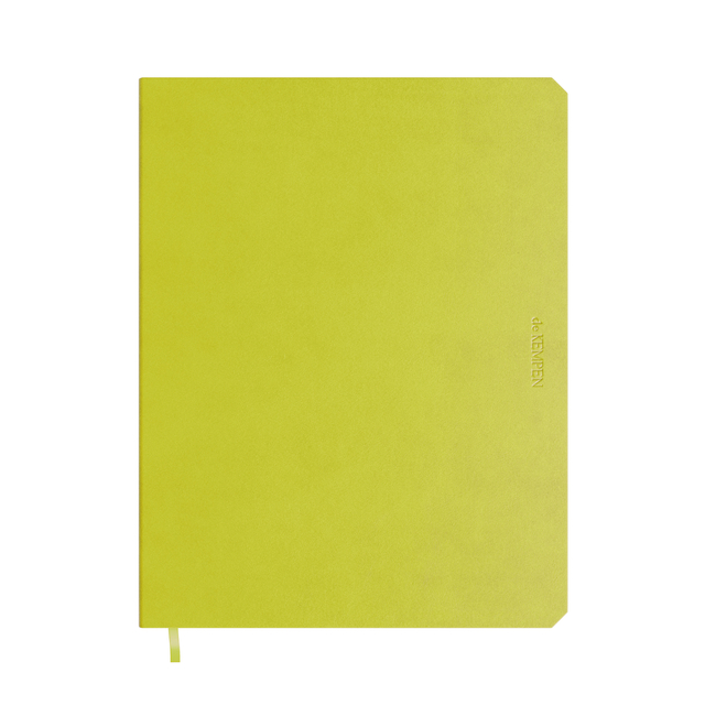 Notitieboek de KEMPEN Balance 171x220mm lijn 192 pagina's  90gr lgroen
