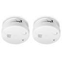 Rookmelder Alecto mini 2 stuks met 5 jaar batterij SA102 wit