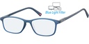Bril  Montana +0.00 dpt blue light filter blauw