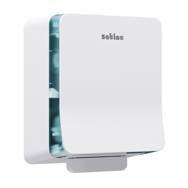 Handdoekroldispenser Satino SYS1 Hyginity wit 333418
