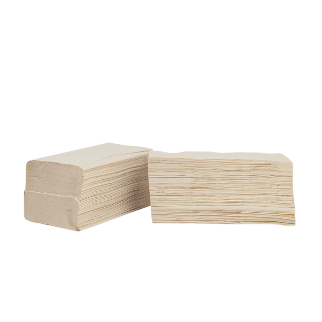 Handdoek Satino PT3 GreenGrow v-vouw 2-laags 250x230mm 15x214 vel naturel 278390