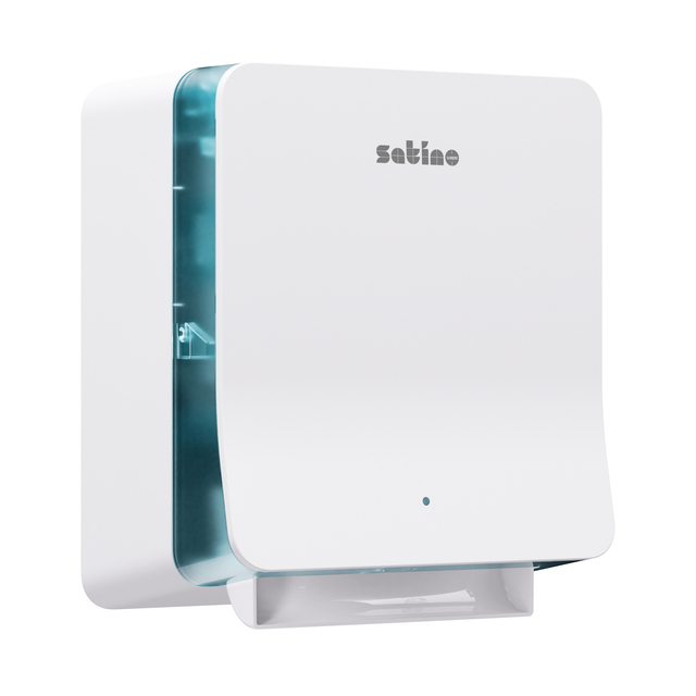 Handdoekroldispenser Satino SYS1 Hyginity sensor wit 333420