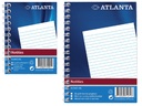 Notitieboek Djois Atlanta A7 lijn 100pagina's met zijspiraal