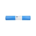 Afvalzak Hynex 70x110cm LDPE recycled T60 120L blauw rol à 20 stuks