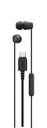 Oordopjes Sony EX15C bedraad USB-C in ear zwart
