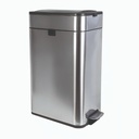 Pedaalemmer MAUL Wing 40 liter met vlinderdeksel rvs