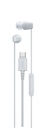 Oordopjes Sony EX15C bedraad USB-C in ear wit