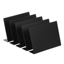 Krijtbord Europel L-standaard A4 horizontaal 5 stuks
