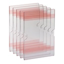 Posterhouder Europel zelfklevend A5 staand 5 stuks