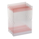 Posterhouder Europel zelfklevend A4 staand 5 stuks