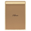 Menukaart Securit Signature klembord A4 licht hout bruin