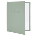 Menukaart Securit Signature A5 groen