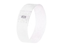Evenementenbandjes Sigel 255x25mm wit 120 stuks