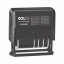 Woord-datumstempel Colop Printer Mini S 120/WD 12 teksten zwart
