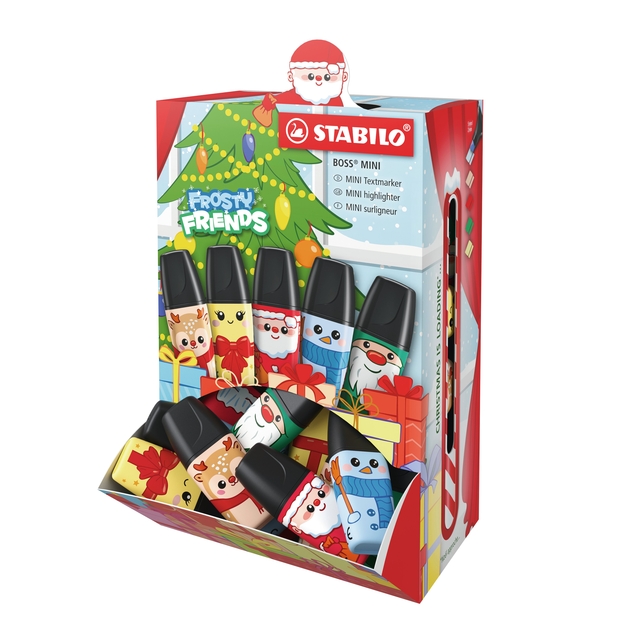 Markeerstift STABILO BOSS mini Frosty Friends assorti