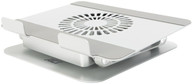 Laptopstandaard ACT 360 draaibaar met ventilator