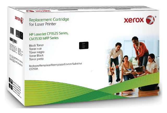 Tonercartridge Xerox  HP CE250A 504A zwart