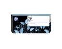 Inktcartridge HP F9J76A 727 blauw