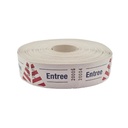 Entreebewijs Combicraft nummering 1-1000 wit 1000 stuks