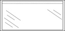 Paklijstenvelop Quantore zelfklevend onbedrukt 225x122mm 1000 stuks