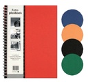 Plakboek Papyrus 160x215mm 40 vel assorti