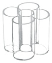 Pennenkoker MAUL 5 vaks rond Ø 10cm acryl