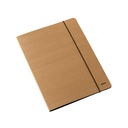 Sorteermap Kraft Line A4 6 tabbladen bruin