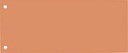Scheidingsstrook Oxford smal 240x105mm 190gr oranje 100 stuks
