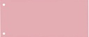 Scheidingsstrook Oxford smal 240x105mm 190gr roze 100 stuks