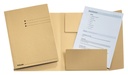 Dossiermap Esselte A4 3 kleppen manilla 275gr beige