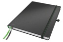 Notitieboek Leitz Complete A4 lijn 160 pagina's 100gr zwart