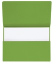 Pocketmap Secolor folio 100% gerecycled karton 250gr groen