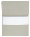 Pocketmap Secolor folio 100% gerecycled karton 250gr grijs