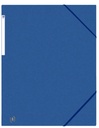 Elastomap Oxford Top File+ A3 3 kleppen 390gr blauw