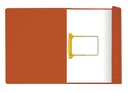 Clipmap Secolor A4 100% gerecycled karton 250gr rood verpakt per 10 stuks