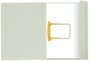 Clipmap Secolor A4 100% gerecycled karton 250gr grijs verpakt per 10 stuks