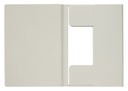 Dossiermap Djois Infinio A4 3 kleppen 270gr grijs