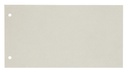 Scheidingsstrook Jalema Infinio ICN 225x120mm 250gr grijs 500 stuks