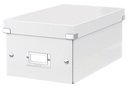 DVD-opbergdoos Leitz Click & Store WOW  gerecycled karton 206x147x352mm wit