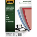 Voorblad Fellowes A4 PVC 300micron recycled 100 stuks