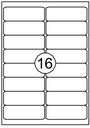 Etiket Quantore 99.1x33.9mm 1600 stuks
