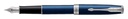 Vulpen Parker Sonnet blue lacquer CT medium