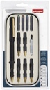 Kalligrafiepen Bruynzeel luxe set à 14 stuks 60344014